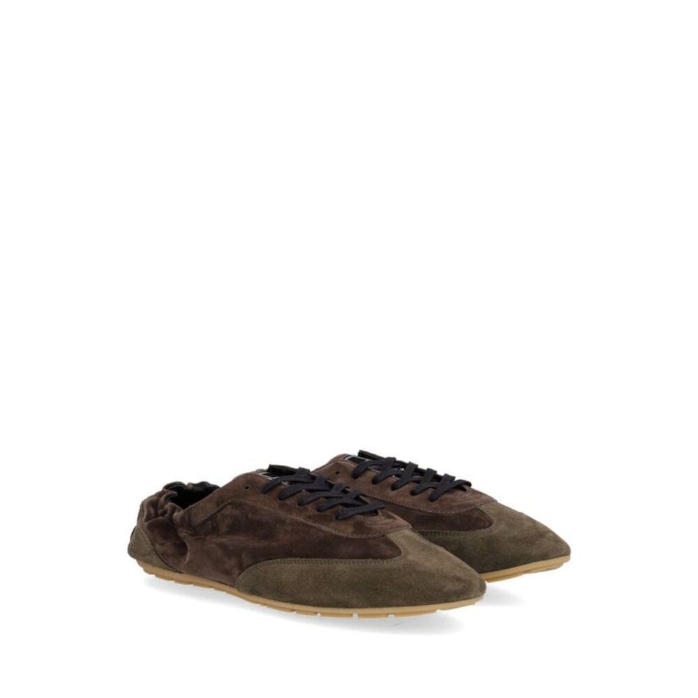 Saint Laurent Men Lewis Suede Sneaker - Picture 2 of 5